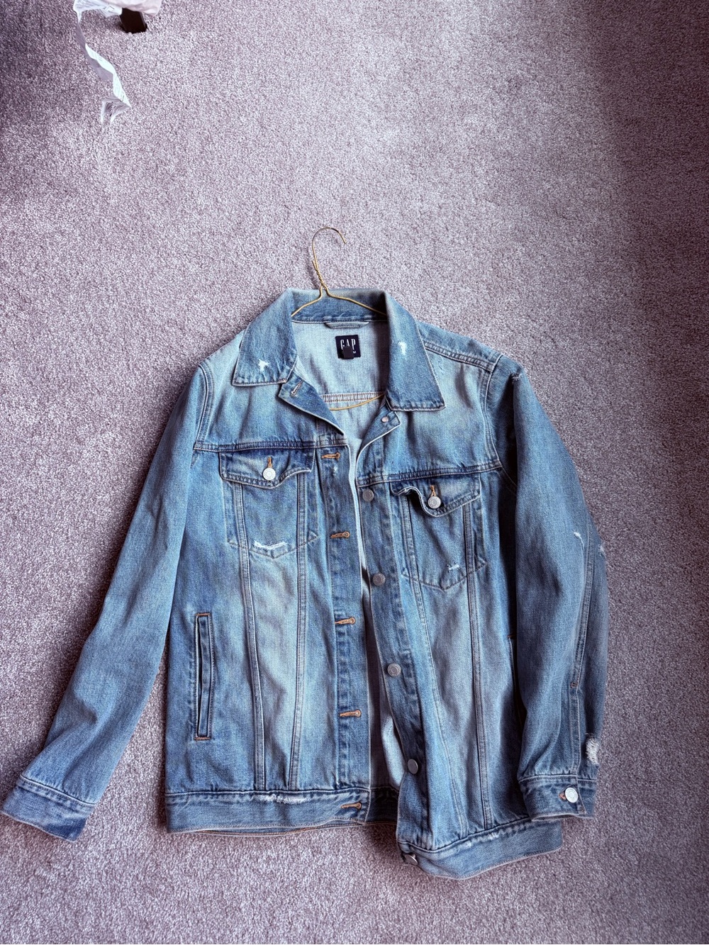 GAP Women’s Washed Blue Denim Jacket
